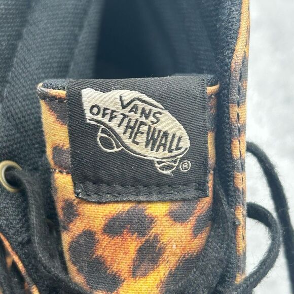 Vans Leopard Print Sk8-Hi Platform Skateboarding Sneaker Size M8 W9.5 Grunge - Picture 10 of 15